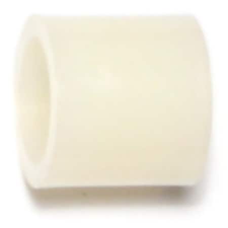 Midwest Fastener Round Spacer, Nylon, 27/64 in Overall Lg, 0.325 in Inside Dia, 25 PK 65807